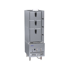 LUUS 600mm 3 Deck Steam Cabinet - SCM-60