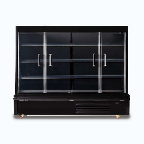 Bromic SVM1875HD-NR Semi Vertical 4 Door Multideck Display Fridge 1875mm