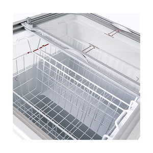 Bromic 191L Flat Top/Flat Glass Chest Freezer - CF0200FTFG-NR