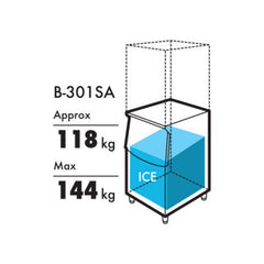 HOSHIZAKI Hoshizaki 144Kg Ice Storage Bin - B-301 SA