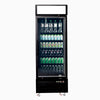 Bromic Upright 546L Display Fridge 1 Door Flat Glass Lightbox UC0550GDL-NR