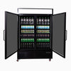 Bromic Upright 1266L Display Fridge 2 Door - Flat Glass Lightbox UC1250GDL-NR
