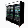 Bromic Upright 1980L Display Fridge 3 Door Flat Glass Lightbox UC1980GDL-NR