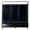Bromic Upright 1980L Display Fridge 3 Door Flat Glass Lightbox UC1980GDL-NR