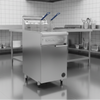 Goldstein 450mm Natural Gas Split Pan Fryer VFGTL