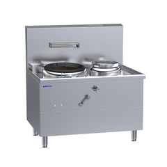 LUUS 1 Air-Blast Burner & 1 RHS Pot Fo San Wok - WV-1A1P