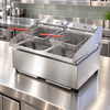 Woodson W.FRT80 Double Pan Fryer with 2 x 8 litre pans