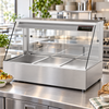 Woodson W.HFS23 Hot Food Displays - Straight Glass