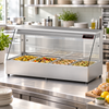 Woodson W.HFS24 Hot Food Displays - Straight Glass