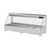 Woodson W.HFS25 Hot Food Displays - Straight Glass