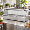 Woodson W.HFS25 Hot Food Displays - Straight Glass