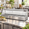 Woodson W.HFS26 Hot Food Displays - Straight Glass
