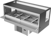 Woodson WR.CFSQB24 Cold Food Displays - Square Glass Black