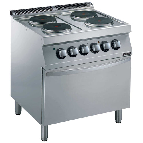 Zanussi Electric 800mm 4 Hot Plate Boiling Top with Electric Static Oven - 372016