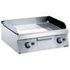 Zanussi Gas 800mm 2/3 Smooth 1/3 Ribbed Polished Chrome Plate Fry Top - 372041