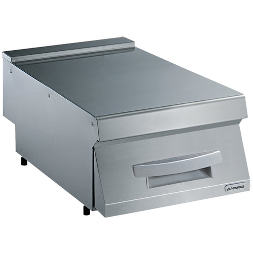 Supplier image for model 372117: worktop with drawer, showing Alpeninox branding