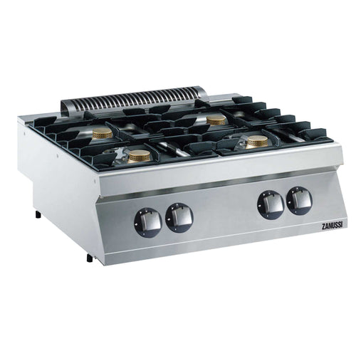 Zanussi Gas 800mm 4 Open Burner Boiling Top - 372147