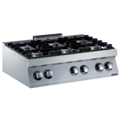 Zanussi Gas 1200mm 6 Open Burner Boiling Top - 372150