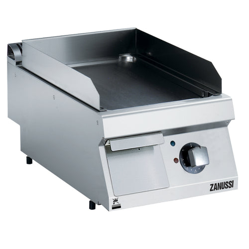 Zanussi Electric 400mm Smooth Brushed Chrome Plate Fry Top - 372325