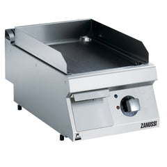 Zanussi Electric 400mm Smooth Brushed Chrome Plate Fry Top - 372325