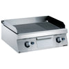 Zanussi Gas 800mm 2/3 Smooth 1/3 Ribbed Brushed Chrome Plate Fry Top - 372335