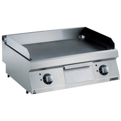 Zanussi Electric 800mm Smooth Brushed Chrome Plate Fry Top - 372340
