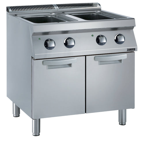 Zanussi Electric 800mm Twin Well 2 x 24.5L Freestanding Pasta Cooker - 372353