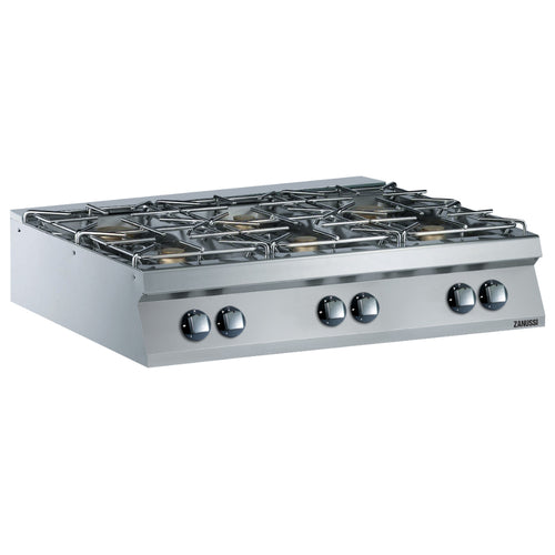 Zanussi Gas 1200mm 6 Open Burner 36mj Boiling Top - 392012