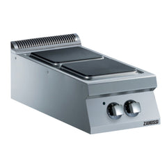 Zanussi Electric 400mm 2 Hot Square Plate Boiling Top - 392039
