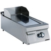 Zanussi Gas 400mm Smooth Polished Chrome Sloped Plate Fry Top - 392053