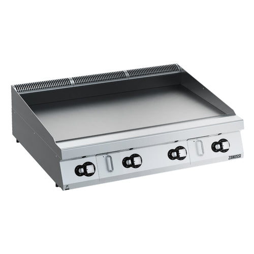 Zanussi Gas 1200mm Smooth Chromium Plate Fry Top - HP - 392406