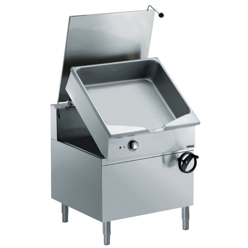 Zanussi Electric 800mm 80L Manual Tilting Bratt Pan with Duomat Bottom - 392416
