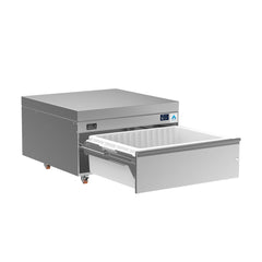 Adande VCR1 supplied product photograph showing its base, top and drawer configuration