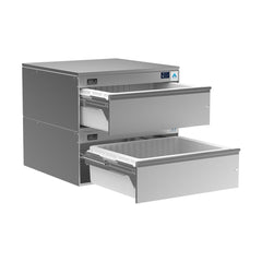 Adande VCR2 supplied product photograph showing its base, top and drawer configuration