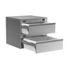 Adande VCR2.RT 172L Double Drawer Dual Temperature Refrigeration – Rollers / Cover top