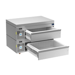 Adande VLS2 supplied product photograph showing its base, top and drawer configuration