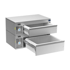 Adande VNS2 supplied product photograph showing its base, top and drawer configuration