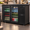 Airex AXR.MEBB.2D 236 Bottle 2 Door Back Bar Fridge