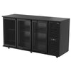 Airex AXR.MEBB.3D 348 Bottle 3 Door Back Bar Fridge