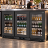 Airex AXR.MEBBC.3D 304L 3 Door Compact Back Bar Fridge