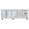 Airex AXR.UCGN.4G 368L 4 Glass Door Undercounter Fridge