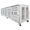 Airex AXR.UCGN.4G 368L 4 Glass Door Undercounter Fridge