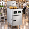 Anets AEP14TD Platinum Series 2 × 9–11L Split-Pot Electric Fryer – 4-channel digital control