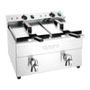 Apuro Twin Tank Induction Fryer 2x7.5L CT012-A
