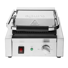 Apuro CU600-A Bistro Ribbed Contact Grill