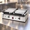 Apuro Bistro Double Flat Contact Grill CU605-A