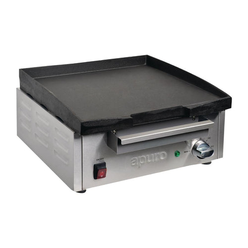 Apuro Large Cast Iron Countertop Griddle DC901-A