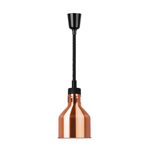Apuro Retractable Heat Shade Copper Finish DR757-A front view