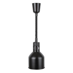 Apuro Retractable Heat Shade Matt Black Finish DR759-A front view