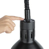 Apuro Retractable Heat Shade Matt Black Finish DR759-A
